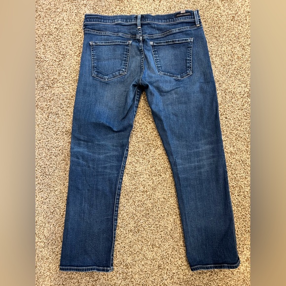 Citizens of Humanity Emerson Slim Boyfriend dark blue distressed jeans size 30 - Picture 12 of 15